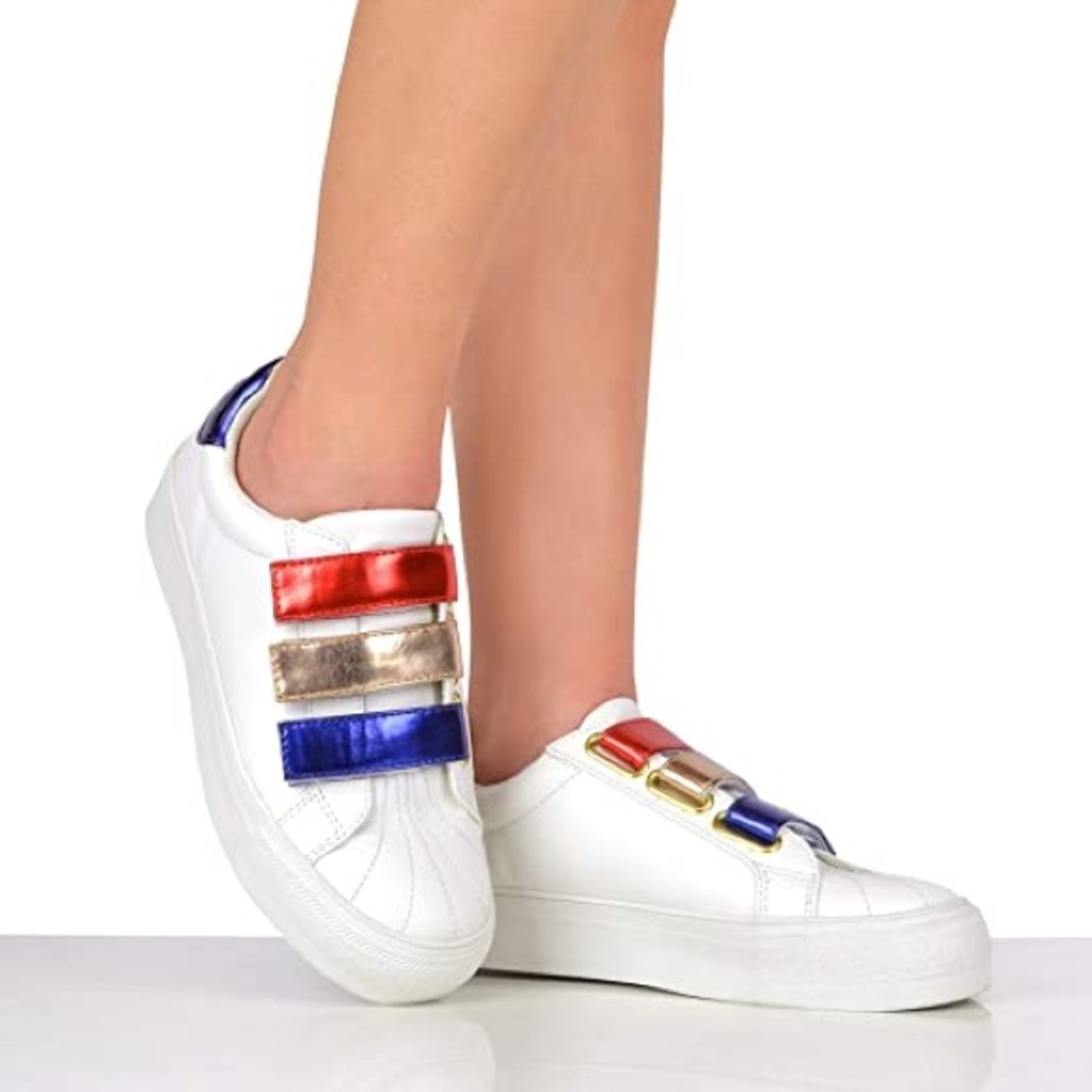 Shoe Republic LA Women's Fashion Colorful sneaker